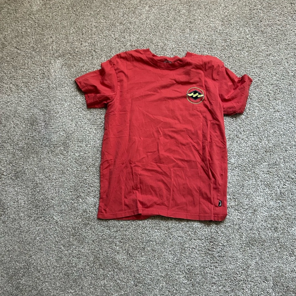 Billabong Red Short Sleeve Tee